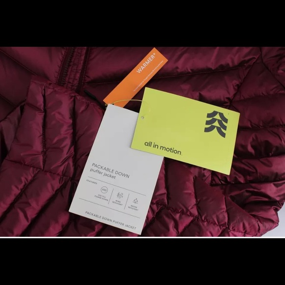 Women’s packable down puffer jacket - Picture 3 of 5